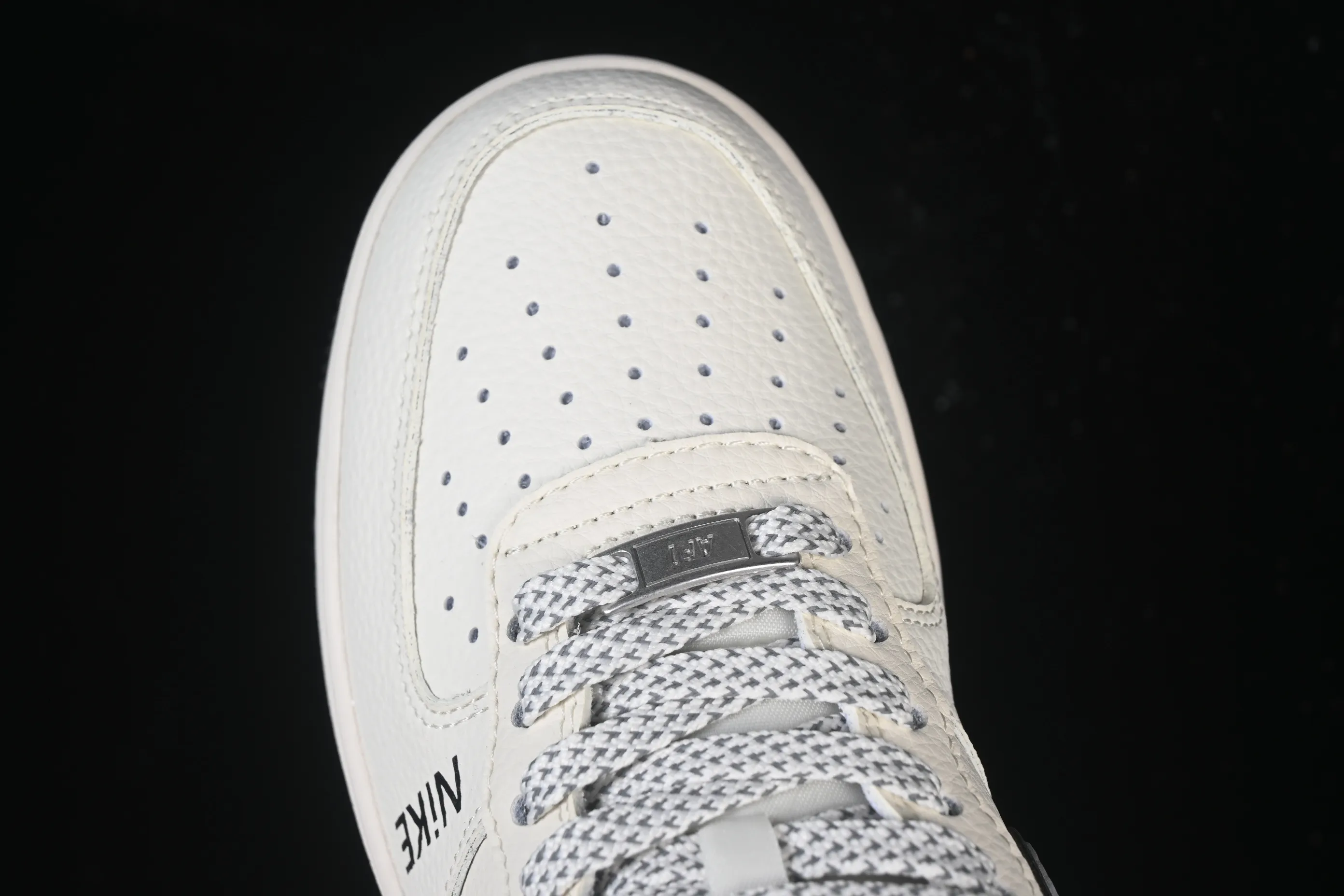 All Categories Nk Air Force 1 Air Force Series Nk Air Force 1 Low Air Force Low Nike Air Force 1'07 Low Beige Gray Black Letters Air Force One Low Casual Shoes JS8028-018